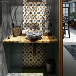 Carrelage sol / mur uni gris VODEVIL HUMO 20 x 20 cm - Carrelage uni gris-Aelle Carrelage