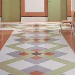 Aelle Carrelage Carrelage sol / mur 20x20 uni vert MONOCOLOR MUSGO