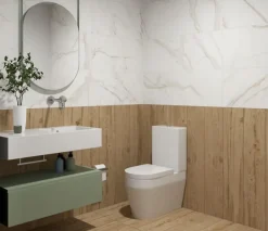 Carrelage sol effet bois série NATIVE - Dimensions: 20 x 100 mm - DARK BEIGE NATURAL-Love Online