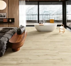 Carrelage sol effet bois série NATIVE - Dimensions: 20 x 100 mm - DARK BEIGE NATURAL-Love Online