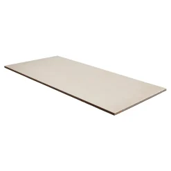 GoodHome Carrelage sol effet béton ivoire L.61,7 x l.30,7 cm x ép.7,4 mm, Konkrete