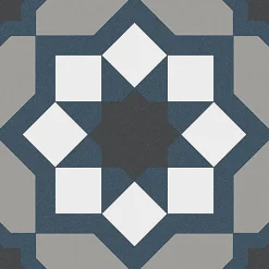 Carrelage sol effet carreaux de ciment Classico capri cold 20x20 cm - Réflex boutique-Reflex Boutique Hot