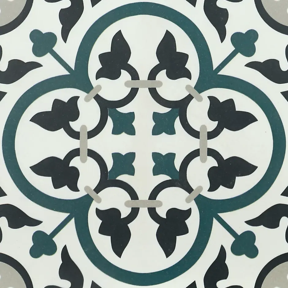 Reflex Boutique Carrelage sol effet carreaux de ciment Montaigne St-Etienne 20x20 cm -