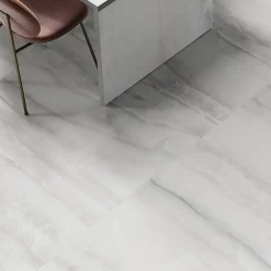 Carrelage sol et mur argent mat Onyx 60 x 120 cm- Discount