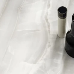 Carrelage sol et mur argent mat Onyx 60 x 120 cm- Discount