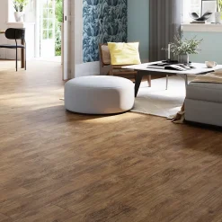 GoodHome Carrelage sol et mur aspect bois miel L.120 x l.20 cm x ép.9 mm, Antic Rustic