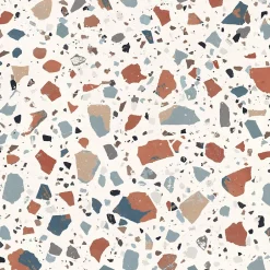 Carrelage sol et mur blanc mat Trend-Deco 90 x 90 cm