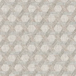 Carrelage sol et mur blanc mat Couture 60 x 60 cm