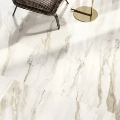 Carrelage sol et mur doré brillant Prestige 60 x 120 cm- New