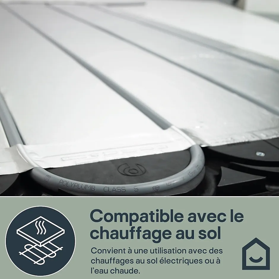 Carrelage sol et mur effet marbre beige brillant L.60 x l.60 cm x ép.8 mm, Musetta-GoodHome Outlet