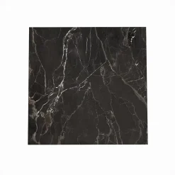 GoodHome Carrelage sol et mur effet marbre anthracite brillant L.60,8 x l.60,8 cm x ép.8,5 mm, Aruma