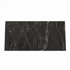 Carrelage sol et mur effet marbre anthracite brillant L.61,3 x l.30,3 cm x ép.9 mm, Aruma-GoodHome Sale