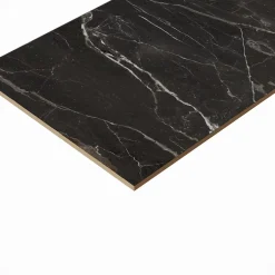 Carrelage sol et mur effet marbre anthracite brillant L.61,3 x l.30,3 cm x ép.9 mm, Aruma-GoodHome Sale