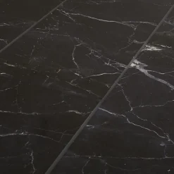 Carrelage sol et mur effet marbre anthracite brillant L.61,3 x l.30,3 cm x ép.9 mm, Aruma-GoodHome Sale