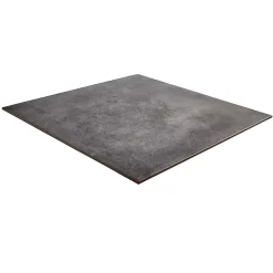 Carrelage sol et mur effet béton anthracite L.61,6 x l.61,6 cm x ép.7,4 mm, Konkrete-GoodHome Hot