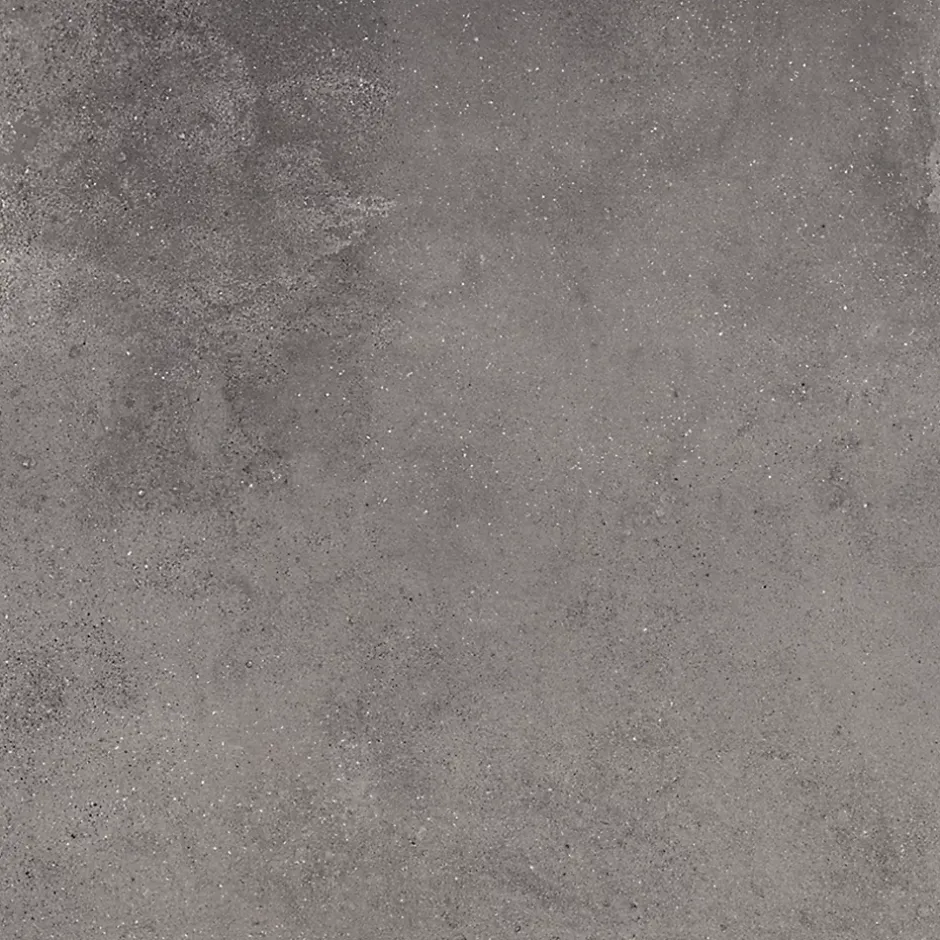 Carrelage sol et mur effet béton anthracite mat L.71 x l.71 cm x ép.9,5 mm, Metro