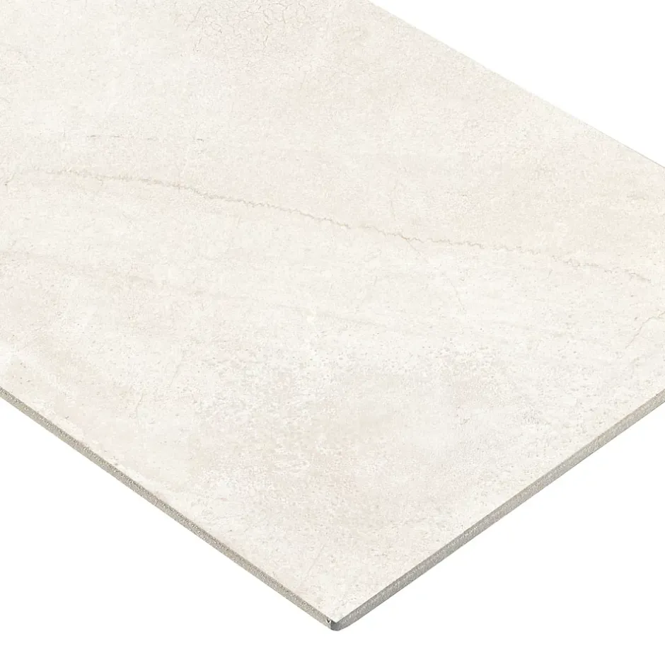 Gresmalt Carrelage sol et mur en grès cérame émaillé effet pierre beige mat L.60 x l.30 cm x ép.7,4 mm, Flora