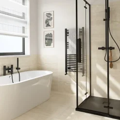 GoodHome Carrelage sol et mur intérieur beige effet pierre L.59,5 x l.29,5 cm x ép.8,7 mm, Kyat