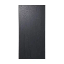 Carrelage sol et mur intérieur noir effet pierre L.60 x l.30 cm x ép.9,5 mm, Oikos-GoodHome New