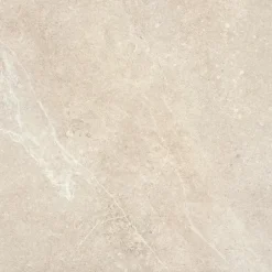 GoodHome Carrelage sol et mur intérieur beige effet pierre L.45 x l.45 cm x ép.9,1 mm, Limo Mocca