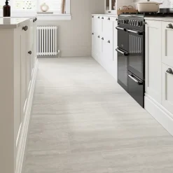 Carrelage sol et mur intérieur gris clair effet pierre L.59,5 x l.29,5 cm x ép.8,7 mm, Kyat-GoodHome Hot