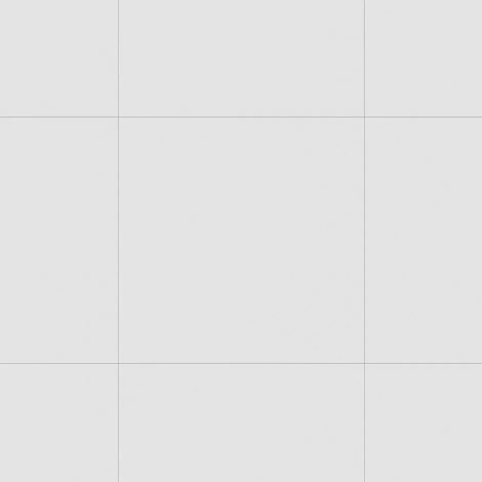 Carrelage sol et mur intérieur blanc mat L.60 x l.60 cm x ép.9 mm, Plain-GoodHome Online