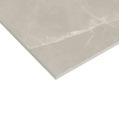 Carrelage sol et mur intérieur effet marbre beige grisé L.61 x l.61 cm x ép.9 mm, Stone Marble- Discount