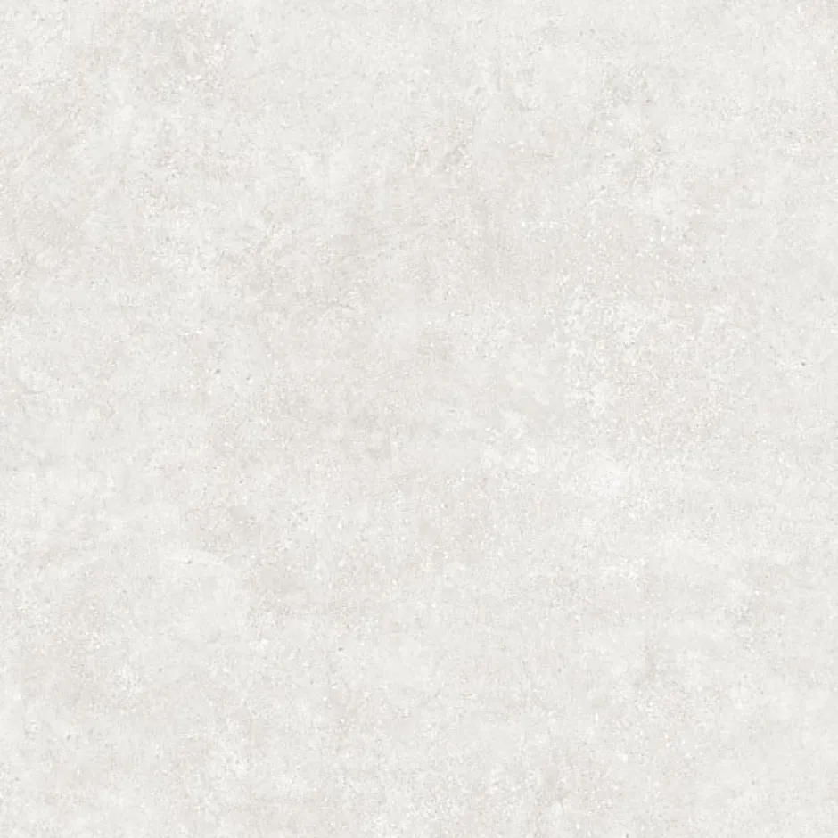 Cristacer Carrelage sol et mur intérieur / extérieur antidérapant effet béton Blent White l.90 X L.90 cm rectifié 1er choix R11