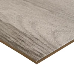 Carrelage sol et mur intérieur effet bois brut gris L.60 x l.30 cm x ép.8,7 mm, Norwegio- Discount