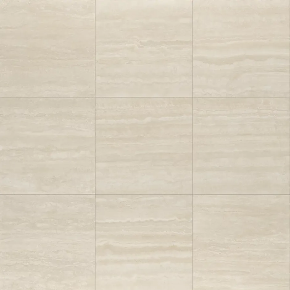 GoodHome Carrelage sol et mur intérieur beige effet pierre L.59,5 x l.59,5 cm x ép.9,5 mm, Kyat