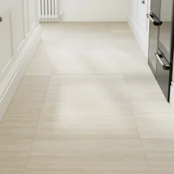 GoodHome Carrelage sol et mur intérieur beige effet pierre L.59,5 x l.59,5 cm x ép.9,5 mm, Kyat