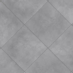 GoodHome Carrelage sol et mur intérieur gris mat effet béton L.42.6 x l.42.6 cm x ép.7,4 mm, Konkrete
