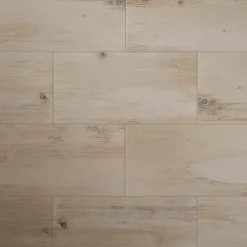 Carrelage sol et mur intérieur beige effet bois brut L.60 x l.30 cm x ép.8,7 mm, Norwegio