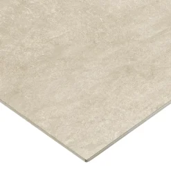 Carrelage sol et mur intérieur beige effet pierre L.60,4 x l.60,4 cm x ép.7,4 mm, Mitha
