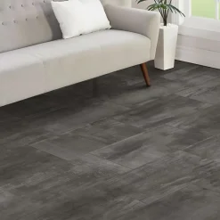 Carrelage sol et mur intérieur grès cérame brun effet pierre L.60 x l.30 cm x ép.9,5 mm, Dourtio- Clearance