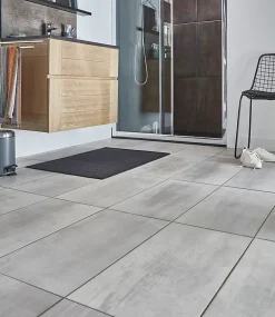 Carrelage sol et mur intérieur grès cérame brun effet pierre L.60 x l.30 cm x ép.9,5 mm, Dourtio- Clearance