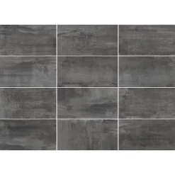 Carrelage sol et mur intérieur grès cérame brun effet pierre L.60 x l.30 cm x ép.9,5 mm, Dourtio- Clearance