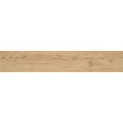 GoodHome Carrelage sol et mur intérieur effet bois brut beige L.15 x l.90 cm x ép.9 mm, Lulea