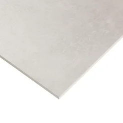Carrelage sol et mur intérieur gris clair effet béton L.60 x l.60 cm x ép.9,5 mm, District-Ecoceramic Discount