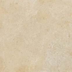 Carrelage sol et mur intérieur effet pierre ivoire mat L.50 x l.50 cm x ép.9 mm, Sunstone