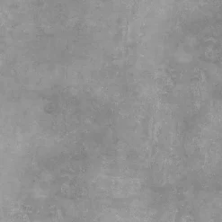 Carrelage sol et mur intérieur en grès cérame émaillé gris effet béton L.100 x l.100 cm x ép.10 mm, Tokyo