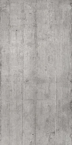 Carrelage sol et mur intérieur effet béton gris industriel L.120 x l.60 cm x ép.9 mm, Industrie