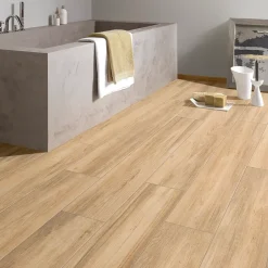 Carrelage sol et mur intérieur effet bois brut L.120 x l.20 cm x ép.9 mm, Kyra Rovere