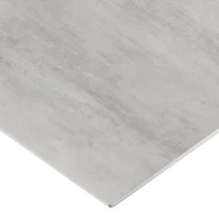 Carrelage sol et mur intérieur en grès cérame émaillé effet béton gris mat L.60 x l.60 cm ép.7,4 mm, Upper-Gresmalt New