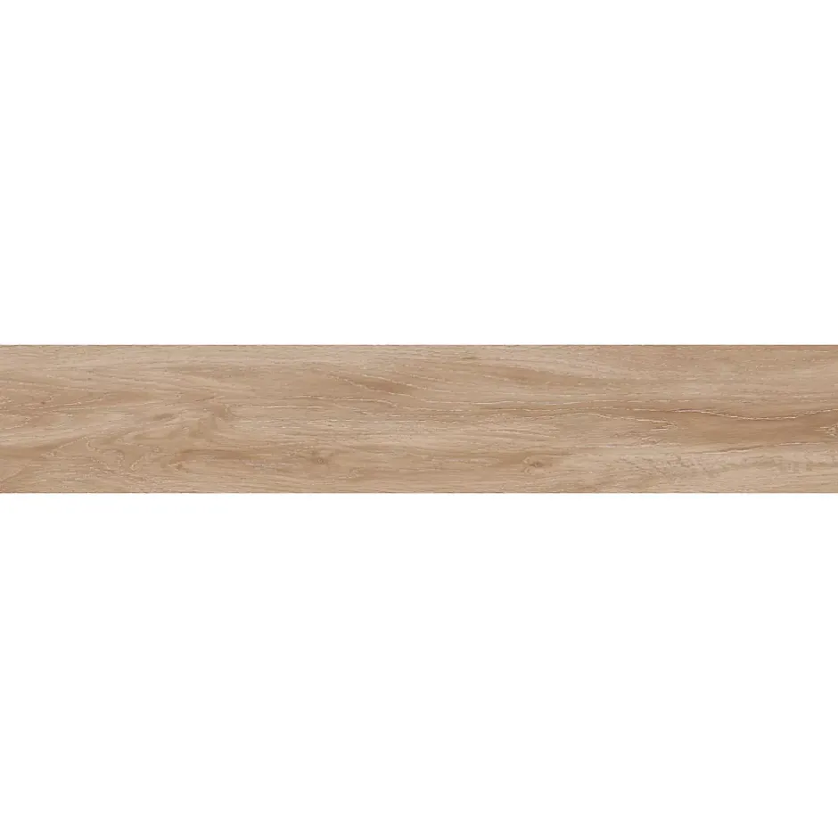 Ecoceramic Carrelage sol et mur intérieur effet bois clair L.120 x l.20 cm x ép.9 mm, Urbanwood haya