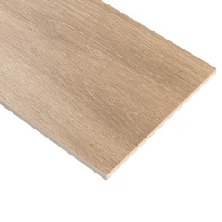 Ecoceramic Carrelage sol et mur intérieur effet bois clair L.120 x l.20 cm x ép.9 mm, Urbanwood haya