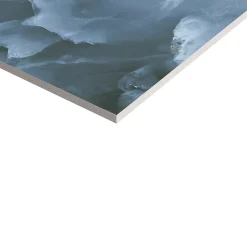 Carrelage sol et mur intérieur effet marbre bleu poli L.120 x l.60 cm x ép.10,5 mm, Iceland- Hot