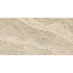 Carrelage sol et mur intérieur effet pierre beige L.120 x l.60 cm x ép.9 mm, Siena