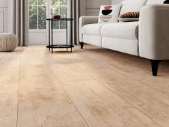 Carrelage sol et mur intérieur effet bois brut L.120 x l.23 cm x ép.9,7 mm, Endor- Discount