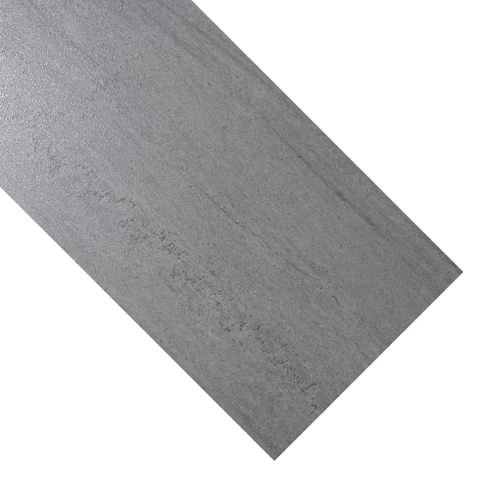 Carrelage sol et mur intérieur gris effet pierre L.60 x l.30 cm x ép.9,5 mm, Oikos-GoodHome Hot